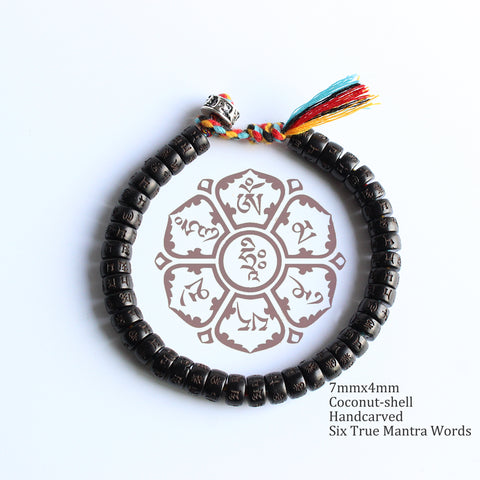 Tibetan Buddhist Hand braided Lucky knots bracelet