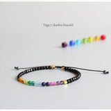 7 Chakras Crystal Healing Balance Bracelet