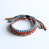 HANDMADE KNOTS LUCKY ROPE BRACELET ( 7 Colors Holy Light of Buddha )