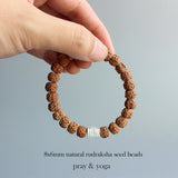 Lucky Fish Sign Rudraksha bracelet