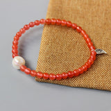 Red Agate Bracelet