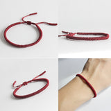 HANDMADE KNOTS LUCKY ROPE BRACELET