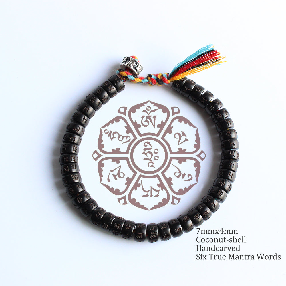 Tibetan Buddhist Hand braided Lucky knots bracelet