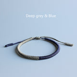 HANDMADE KNOTS LUCKY ROPE BRACELET ( Energy )