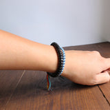 HANDMADE KNOTS LUCKY ROPE BRACELET ( 7 Colors Holy Light of Buddha )