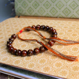 Tibetan Buddhist Brown Coconut shell Lucky knots bracelet