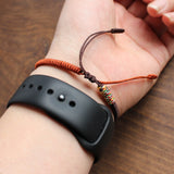 HANDMADE KNOTS LUCKY ROPE BRACELET ( Dharma )