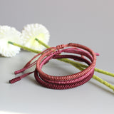 HANDMADE KNOTS LUCKY ROPE BRACELET ( Bestie A )