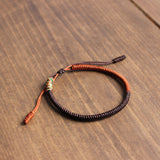 HANDMADE KNOTS LUCKY ROPE BRACELET ( Dharma )