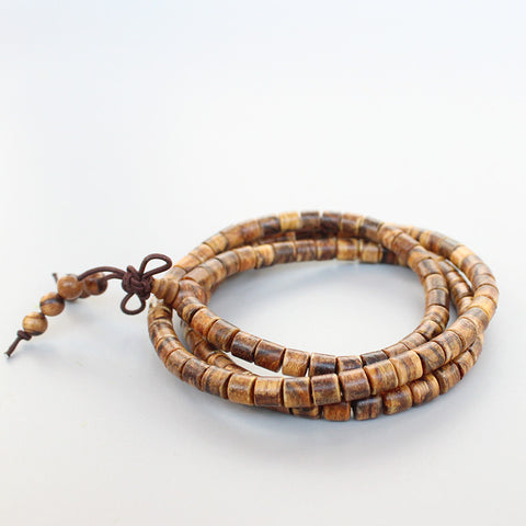 108 Natural Tiger Skin Bracelet/Necklace