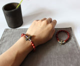 Natural Sander Wooden Bracelet