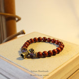 Natural Sander Wooden Bracelet