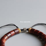 Mantra charm with lucky cross Bracelet