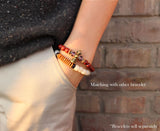 Natural Sander Wooden Bracelet