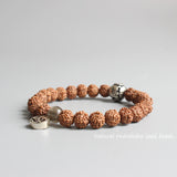 Yoga OM Rudraksha Bracelet