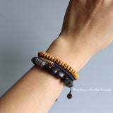 HANDMADE KNOTS LUCKY ROPE BRACELET ( Peace )