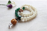 Green Agate & Pure quartz Bracelet