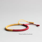 HANDMADE KNOTS LUCKY ROPE BRACELET ( Peace )