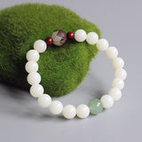 Yoga Green Jade Bracelet
