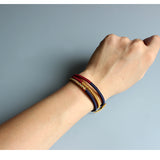 HANDMADE KNOTS LUCKY ROPE BRACELET ( Peace )