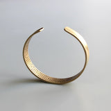 The Heart Of Prajna Paramita Sutra Brass Bangle