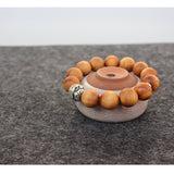 Natural Sandalwood Tibetan OM Bracelet