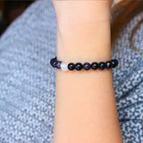 Blue Sandstone Bracelet